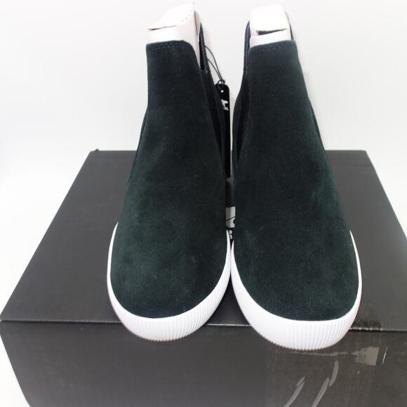 NEW Sorel Out N About Slip-On Wedge Bootie Black White Women's 8.5 No Box - Picture 3 of 6